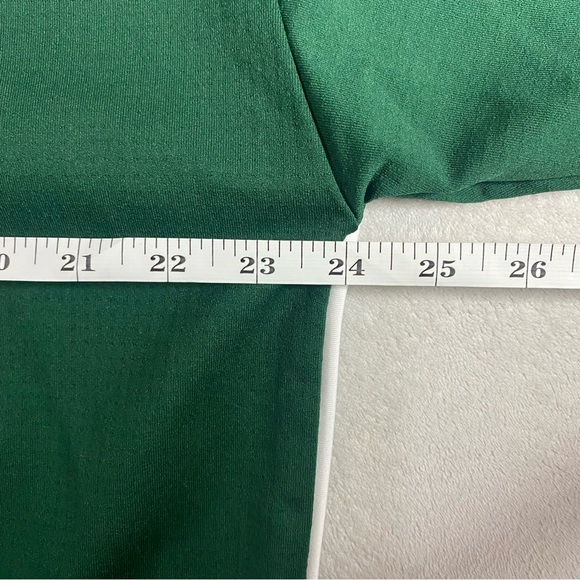 Waynflete Russell Athletic 1/4 Zip Green Pull Over Sweater - Picture 7 of 9